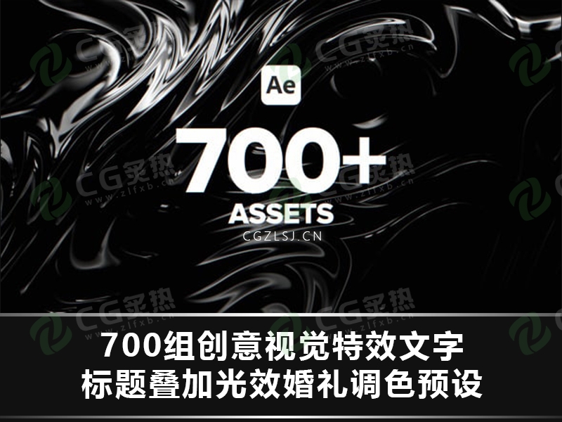AE脚本-700组创意视觉特效文字标题叠加光效婚礼调色预设 700+ Assets For After Effects V1-CG炙热-本站提供的软件只作学习交流使用，仅供个人研究，请勿用作商业用途。